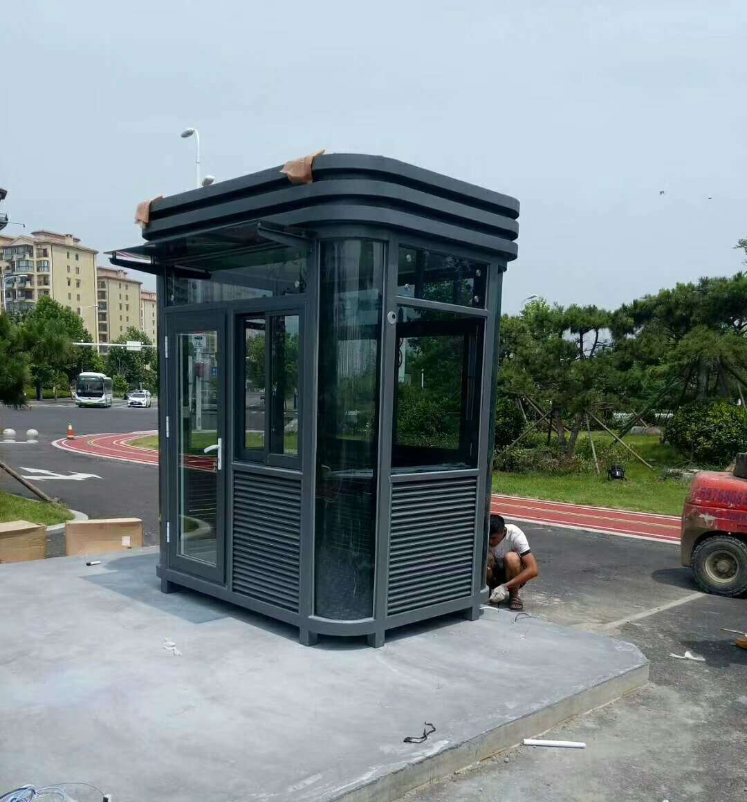 膠州市建設開(kāi)發(fā)公司崗亭案例